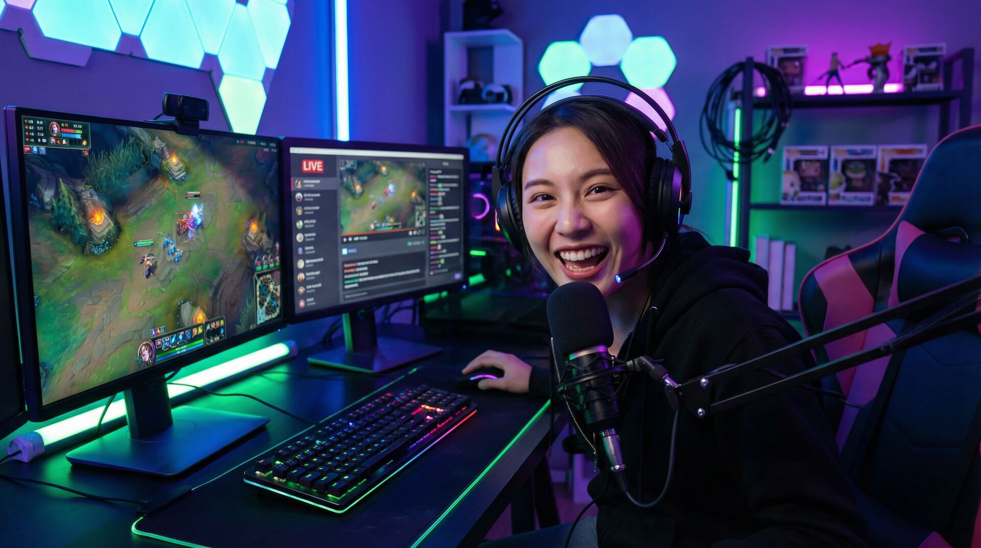 女神视频游戏直播视频